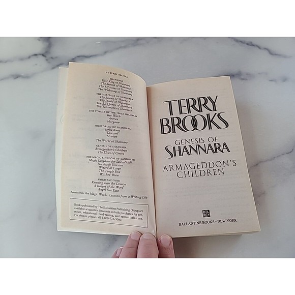 Pre-Shannara: Genesis of Shannara Ser.: Armageddon's Children by Terry Brooks... - Picture 3 of 10